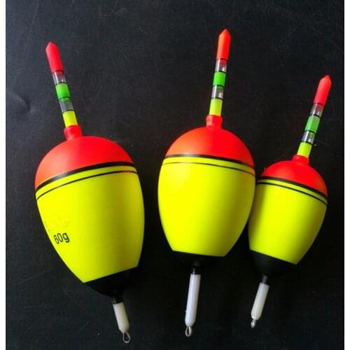 10 Pcs/Lot EVA Fishing Float Fishing Glow Sticks Long Vertical Luminous Night Lighting Wand Fishing Floats Bobber Sets