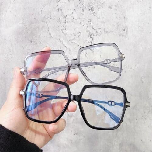 10P Fashion Anti-Blue Glasses Women & Men Optical Eyewear Square Frame Spectacles Anti-UV Spectacles Simplicity Eyeglasses