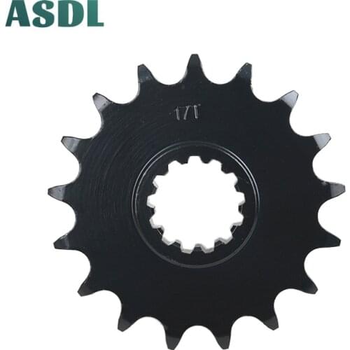 17T Motorcycle Front Star Sprocket Set For Honda CB750 92-03 Fit 525 Drive Chain Sprocket #d