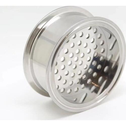 6'' OD 167mm Sanitary Stainless Steel 304 Tri Clamp Filter Plate For Homebrew