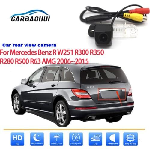 For Mercedes Benz R W251 R300 R350 R280 R500 R63 AMG 2006~2015 Car Wireless Parking Reversing Camera full HD CCD Night Vision
