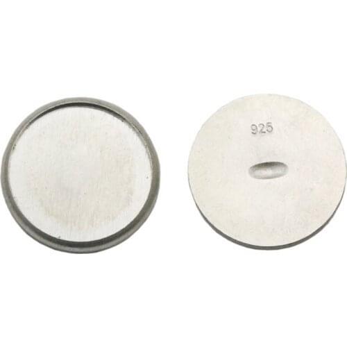 Beadsnice 925 Sterling Silver Cabochon Base Bezel Setting Round Bezel Blank Diy Jewelry Making 33778