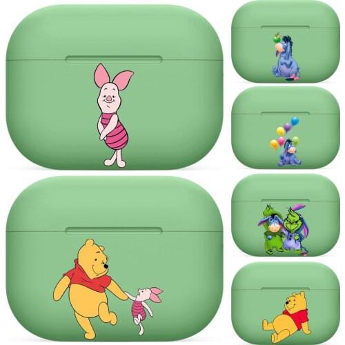 Eeyore For Airpods pro 3 case Protective Bluetooth Wireless Earphone Cover Air Pods airpod case air pod cases green