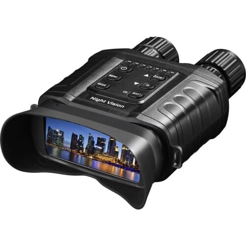 Digital Night Vision Binocular for 100% Darkness - Travel Infrared Goggles Save Photos&Videos IR High Tech Spy Gear for Hunting