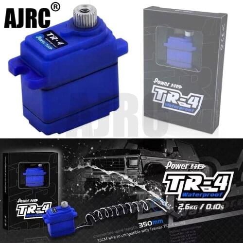 PowerHD TR-4 TRAXXAS TRX-4 Defender Bronco g500 TRX6 G63 Differential Lock Shift Waterproof Metal Gear Small Servo Replaces 2065