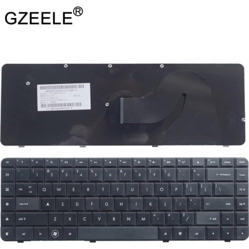 GZEELE Laptop keyboard FOR HP CQ62 G62 G62-a25eo CQ56 G56 FOR Compaq 56 62 G56 G62 CQ62 CQ56 CQ56-100 US English black