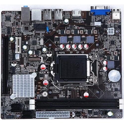 ATX Motherboard H61 Socket LGA 1155 VGA DDR3 Dual Channels for Intel LGA1156Core I3 I5 I7 Pentiun Celeron CPU Mainboard