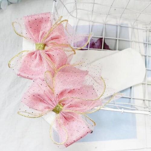 Cute Princess Kids Girls Cotton Breathable Mesh Lace Bowknot High Stockings