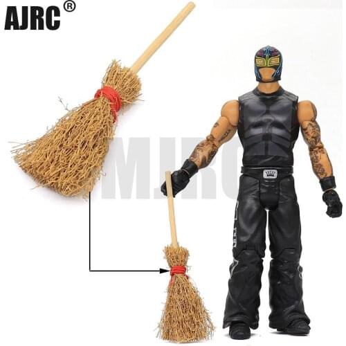 MJRC 1/10 simulation climbing car TRAXXAS Axial SCX10 90046 D90 TRX-4 D110 mini broom simulation decoration