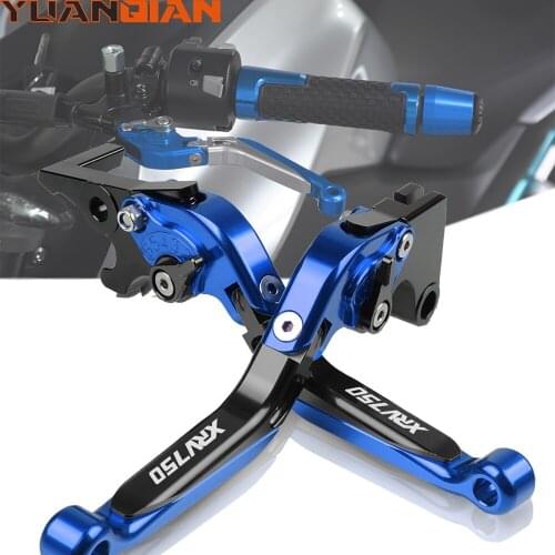 Motorcycle Accessories CNC Folding Extendable adjustable Brake Clutch Levers For Honda XRV750 XRV 750 L-Y Africa Twin 1990-2003
