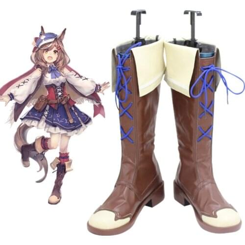 Umamusume Pretty Derby Matikanetannhauser Cosplay Shoes Boots Halloween Carnival Accessories Custom Made