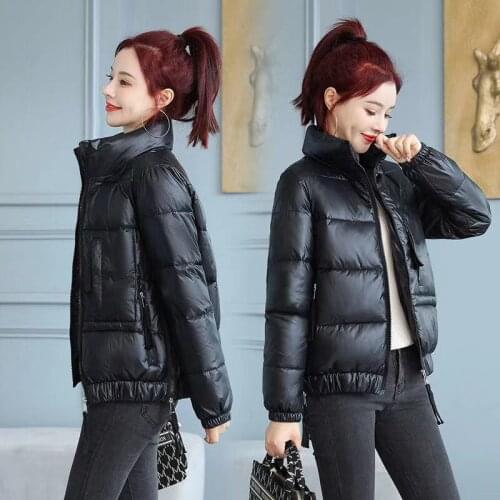 OKXGNZ Women's Black Down Jackets