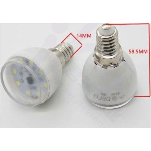 Original 1PC 220V 3W PD044 Defu screw light bulb for vertical key cut machine locksmith tool