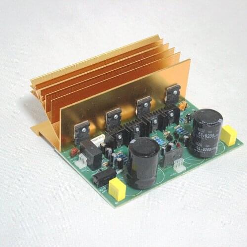 500W 2CS5200 / 2SA1943 high power 2.0 pure post-amplifier board Subwoofer DJ Power Amplifier Board