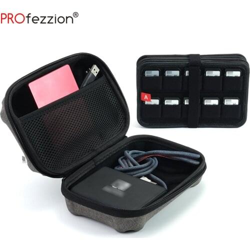 100 Slots Luxury SD Memory Card Case Holder Water-Resistant SD SDHC SDXC Storage Wallet for 100 SD NS PSV CFexpress Type A Cards