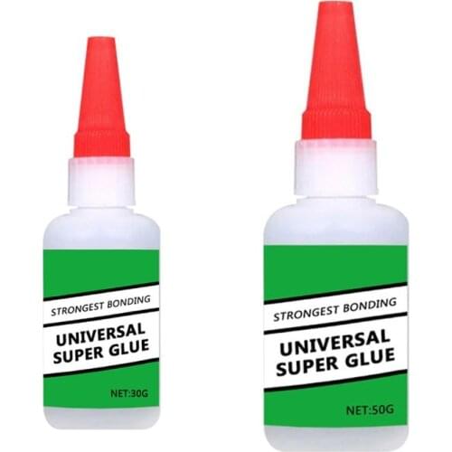 50g Super Glue Glass Bonding Handmade Jewelry Stone Quick Dry Glue Universal