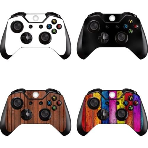 2pcs/lot wood Design For X box one Controller Vinyl Sticker For X box one controller pvc skin for x box one controller skins