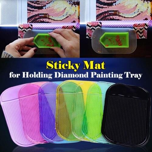 Magic Sticky Mat for Diamond Painting DIY Tools Diamonds Tray Holder Idea for Holding Tray 5D Diamond Embroidery Accessories