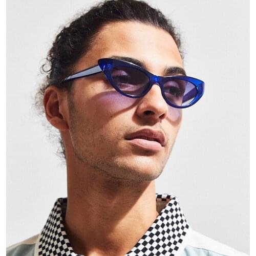 New Fashion Cat Eye Sunglasses Women 2019 Luxury Brand Retro Triangular Cateye Sun Glasses for Women Men Vintage Sun Glass UV400