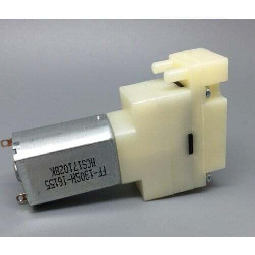 130 Motor Air Pump DC 3V-5V 3.7V Diaphragm Air Pump Fish Tank Aquarium Oxygen Pump Small Mini DC Gas Vacuum Pump for Household