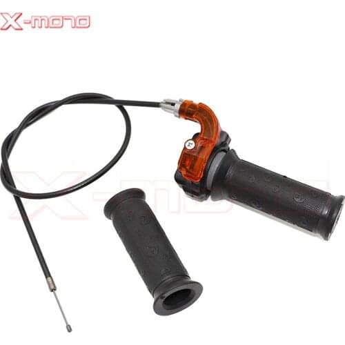 2020 New Twist Throttle Accelerator 3 stage Grip + Cable For 47cc 49cc Mini Dirt Bike Quad Pocket