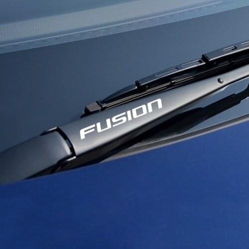 4PCS Waterproof Car Vinyl Window Wiper Creative Graphic Stickers For Ford Fusion Reflective Car Stickers And Decals Accessories