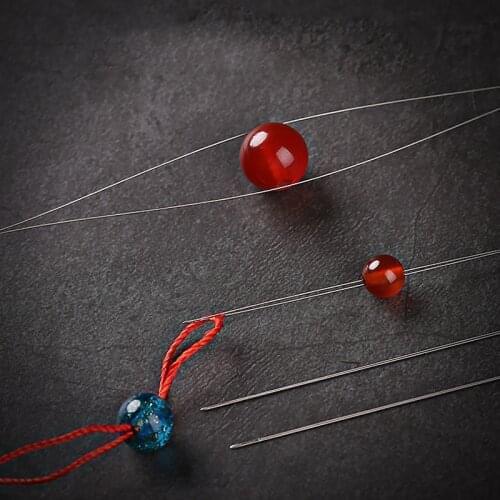 Open the Bead Needle DIY Beading Needles Supplies for Making Beads Handmade Pins Jewelry Accessories Tools Beading Needles