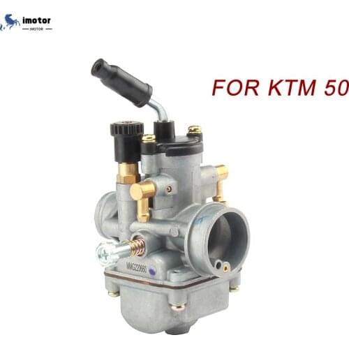 Motorcycle 19mm Carburetor With Carb Carburetter For KTM SX 50cc SX50 50SX 2001-2008 Dirt Pit Bike Motorcycle Engine Accessories