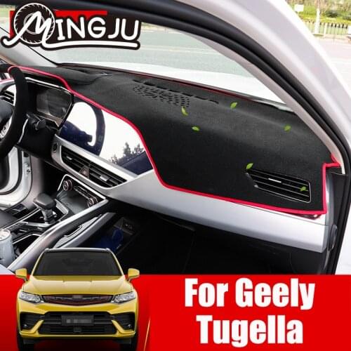 Car Dashboard Cover Dash Mat Anti-Slip Pad Dashmat Carpet Interior For Geely Xingyue Tugella FY11 2019 2020 2021 Accessories