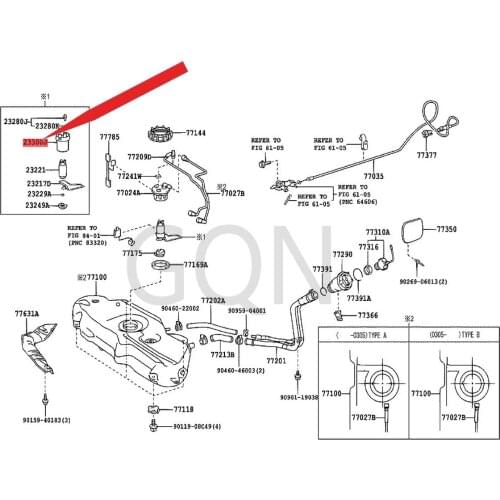 Left rear door outer handle frame sub-assembly 2002-Toy ota VIO SCO ROL LA oil pipe oil feeder distribution valve