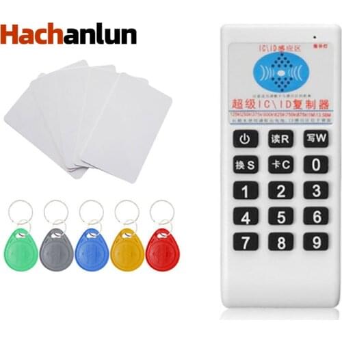 Handheld Frequency 125Khz-13.56MHZ Copier Duplicator Cloner RFID NFC IC card reader & writer Programmer Key fob Cards Reader