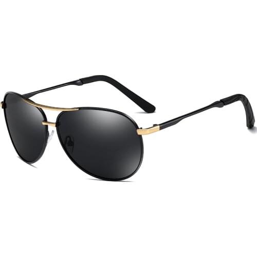 Classic Polarized Sunglasses Brand Designer Men Metal Driving Sun Glasses Male UV400 Shades Eyewear gafas de sol hombre