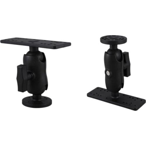 360 Degree Swivel Universal Marine Kayak Electronic Fish Finder Mount Fishfinder GPS Plate Rotating Boat GPS Supporter