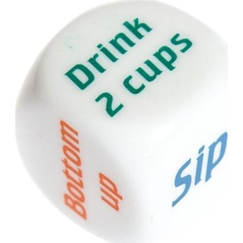 1pc Adult Party Game Playing Drinking Wine Mora Dice Games Gambling Drink Decider Dice Wedding Party Favor Decoration