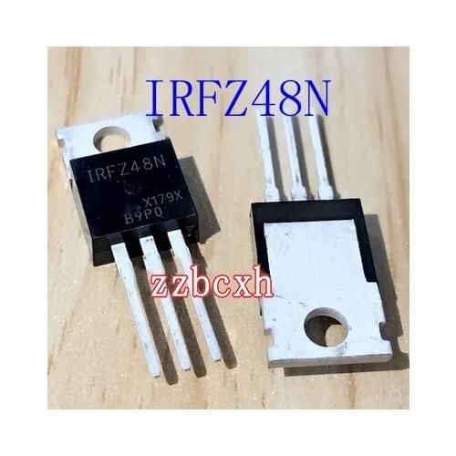 10PCS/LOT New original IRFZ48N IRFZ48NPBF TO-220 55V 64A