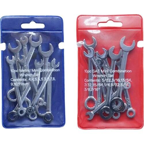 10pcs Flexible Type Adjustable Universal Torx Wrench Pocket Wrench