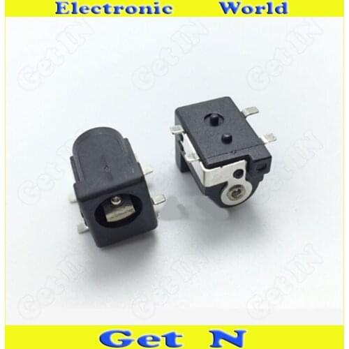 100pcs DC-023 1.65mm DC Power Jack 3Pins DIP AC Scoket for tablet pc