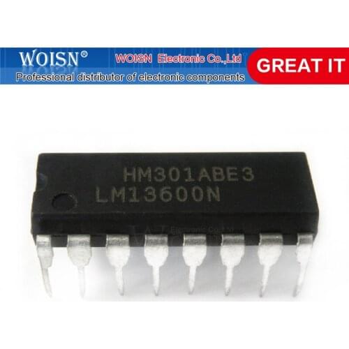 2pcs/lot LM13700N LM13700 DIP-16 In Stock