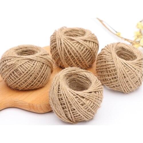 20/22/24/28/30/35/40/45/50/55/60mm Thick Hand-woven Hemp Rope Diy Natural Jute Tied Rope Twine Cord Home Decoration Accessories