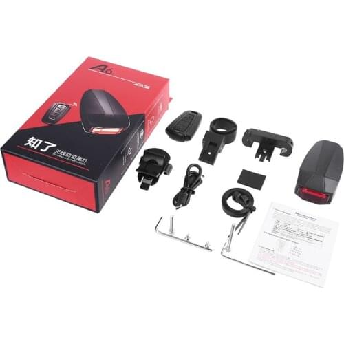 2021 New 4 In 1 Anti-theft Bicycle Security Alarm Wireless Remote Control Alerter