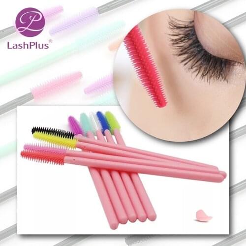 25pcs Eyelash Extension Disposable Eyebrow Brush Mascara Wand Applicator Spoolers Eye Lashes Cosmetic Brushes Set Makeup Tools