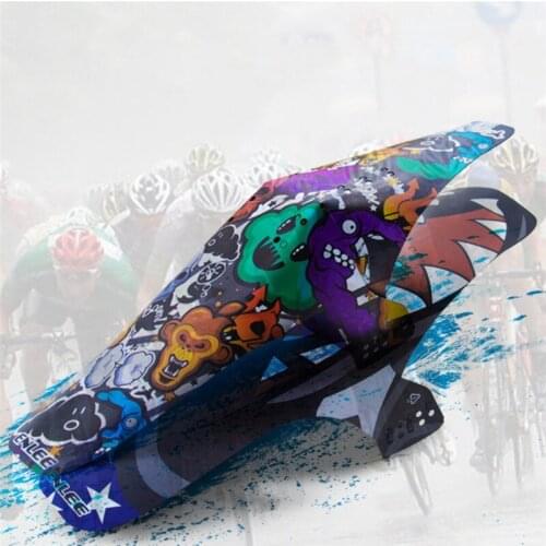 MTB Road Bicycle Fender Cable Tie Ultra-Thin MTB Road Bike Wings Front Mudguard PP Resin Mud Flaps Cycling Tools