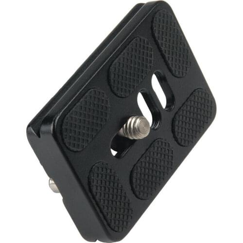 PU-60 Quick Release Plate For Digital Cameras Tripod Ballhead Lens Mount Adapter