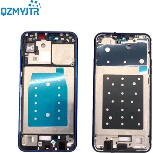 For Huawei nova 3i/P Smart Plus + Middle Frame Front housing lcd holder Rear Bezel Plate Chassis+Power Volume Button INE-LX1 L21