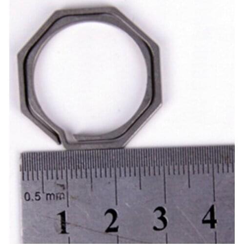 EDC outdoor Camping equipment Gear 100%Titanium Keyring TI Key Organizer Multi-Function Pocket Tool Keychain Accessories J067