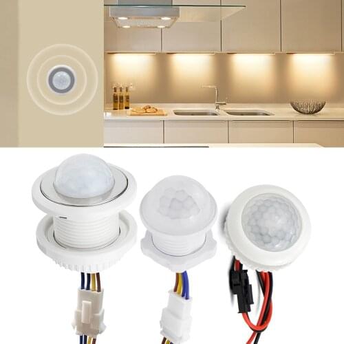 Kitchen Hallway PIR Sensor Detector Smart Switch Adjustable Time Delay 110V 220V PIR Infrared Motion Sensor Switch Light Switch