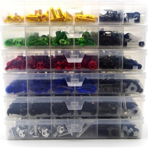 For Dr 650 Motorcycle Fairing Fasteners Clip Screws Nuts For Yamaha 155 Aerox 650 Xvs Aerox 50 Banshee 350 Bws 100 125 50