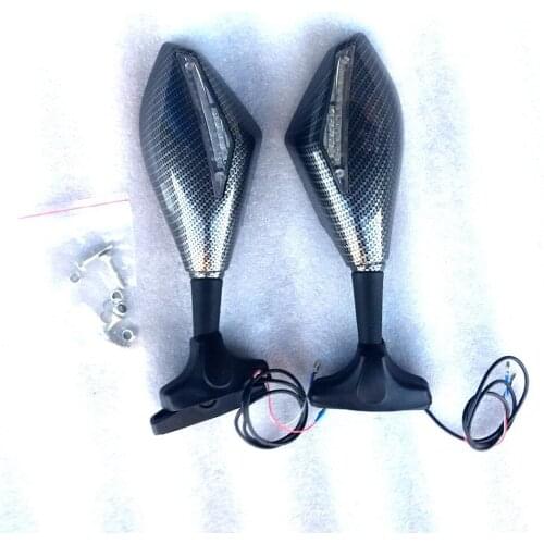 Motorcycle Rearview Mirror with turning light For Kawasaki ZX6R 94-2011 ZX 6R 1994 1995 1996 1997 1998 1999 2000 2001 - 2011