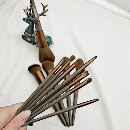 13PC Luxurious Makeup Brush Set Portable Professional Foundation Eye Shadow Makeup Brush Set Make Up Beauty Comestics Brushes
