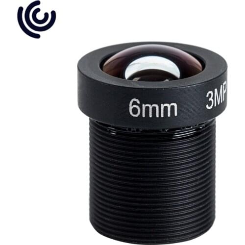 1/2.7" 3MP M12 Board Lens 6mm for CCTV Camera Video Surveillance